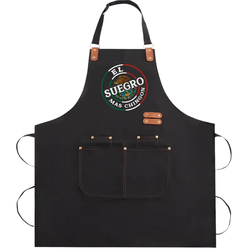 El Papa Más Chingón BBQ Apron