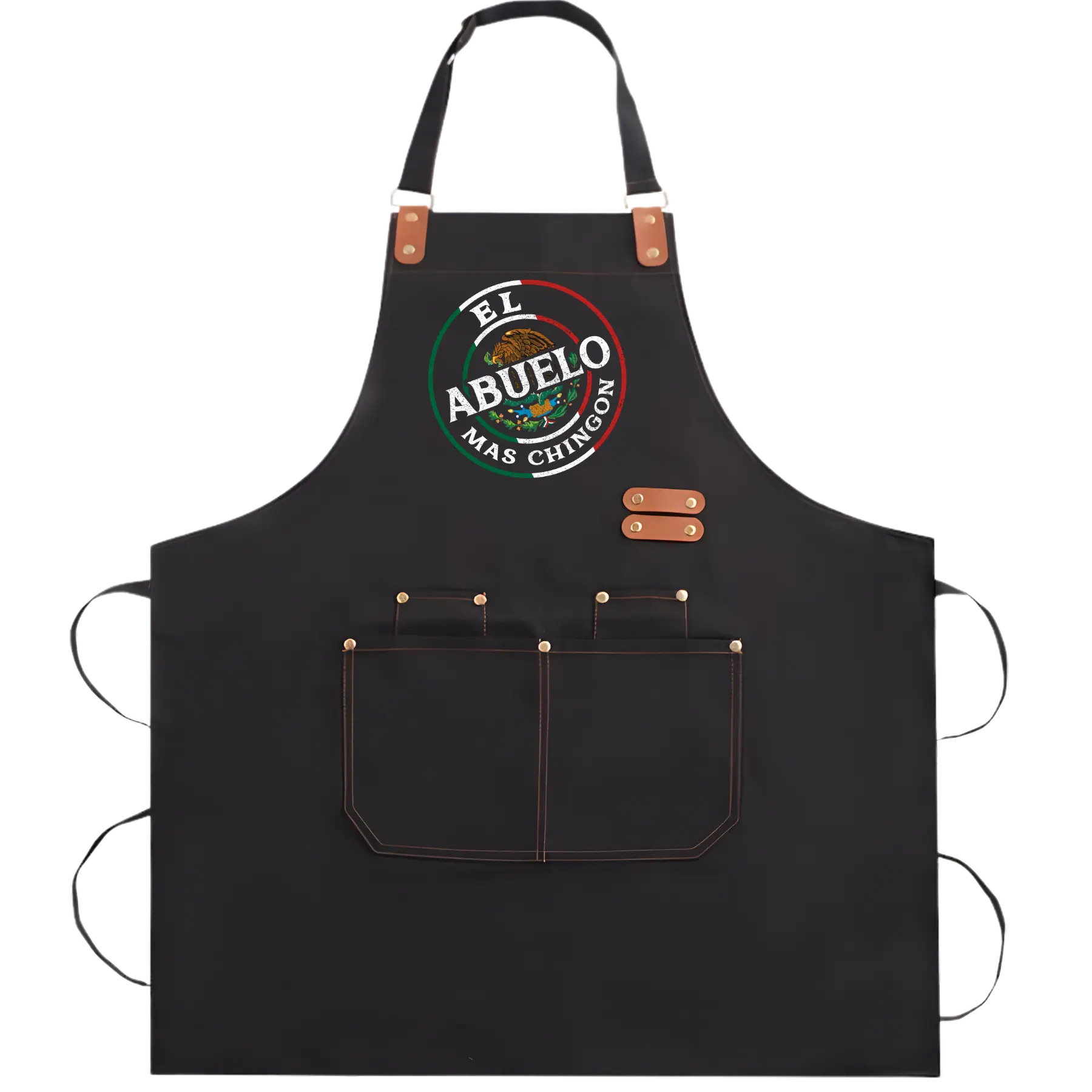 El Papa Más Chingón BBQ Apron