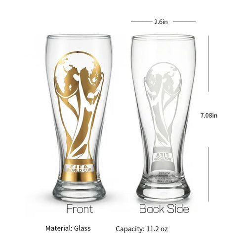 2026 World Cup Trophy Glass