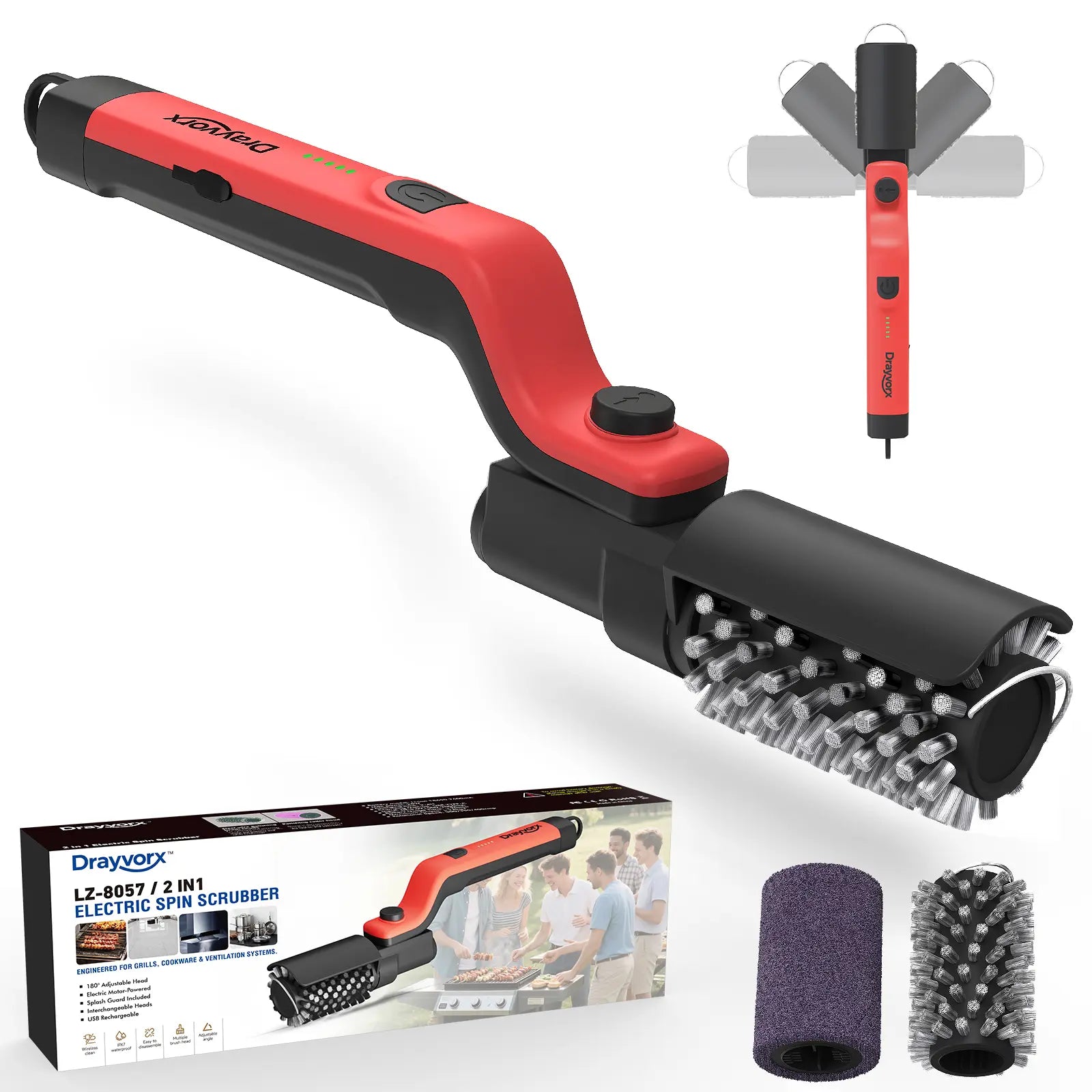 Drayvorx Electric Grill Brush