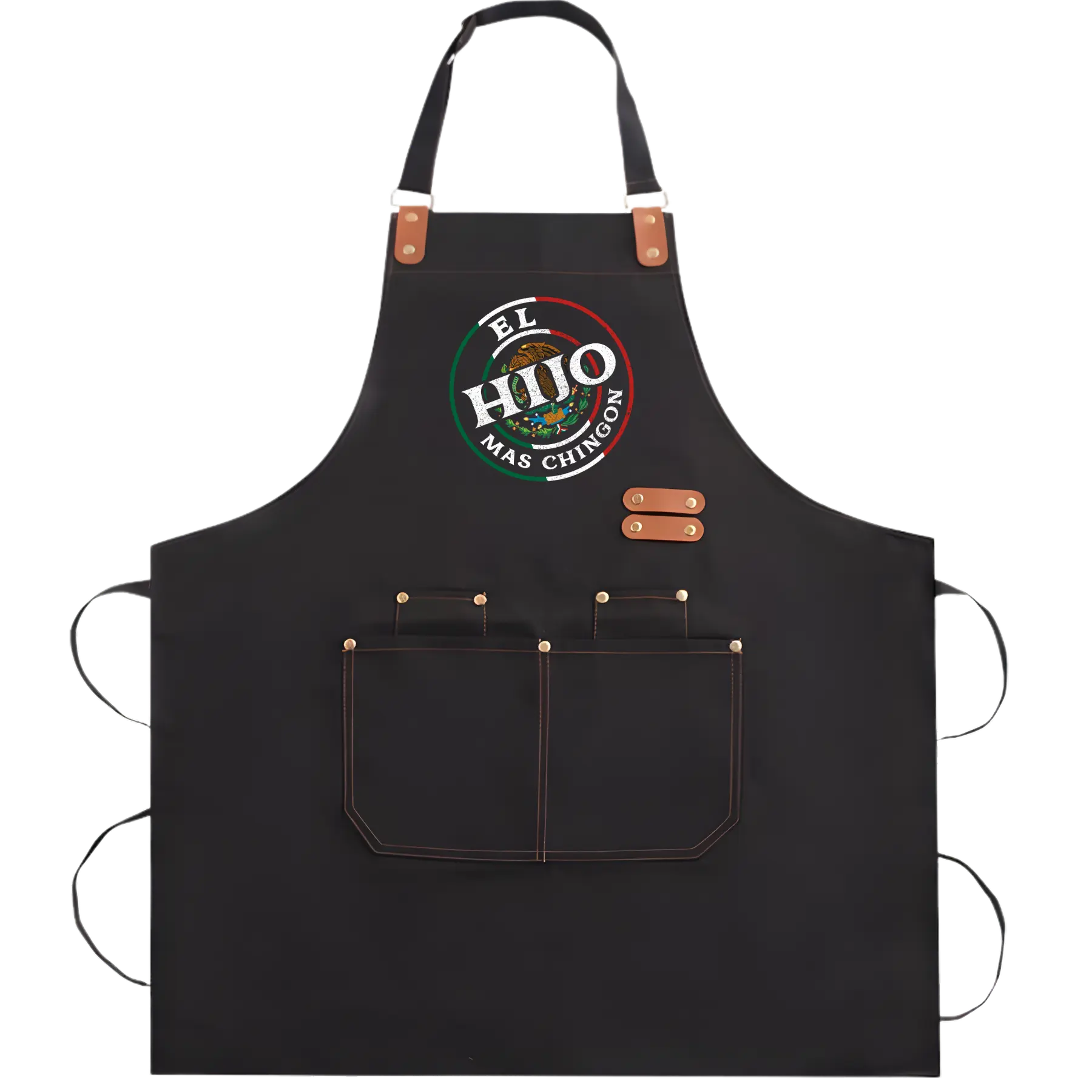 El Papa Más Chingón BBQ Apron