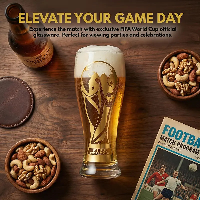 2026 World Cup Trophy Glass