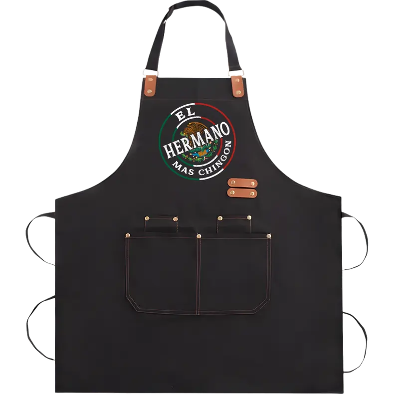 El Papa Más Chingón BBQ Apron